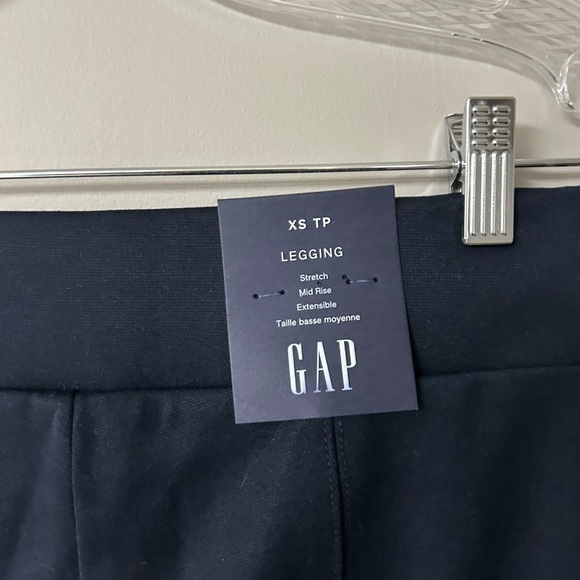 Gap Blue Mid-Rise Stretch Leggings - Picture 3 of 4